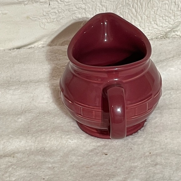 Longaberger 20 OZ Pitcher Paprika Woven Traditions - Picture 4 of 7